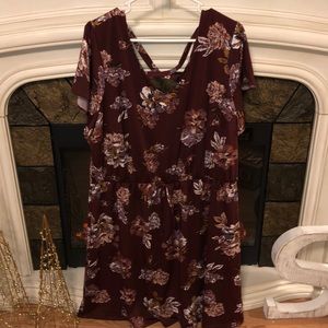 NWT Maurices Floral Dress